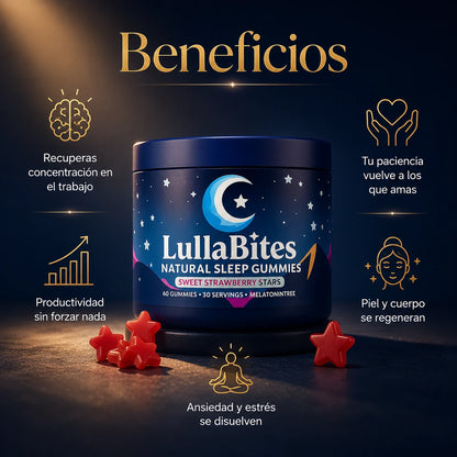 LullaBites – Gomitas para Dormir Mejor